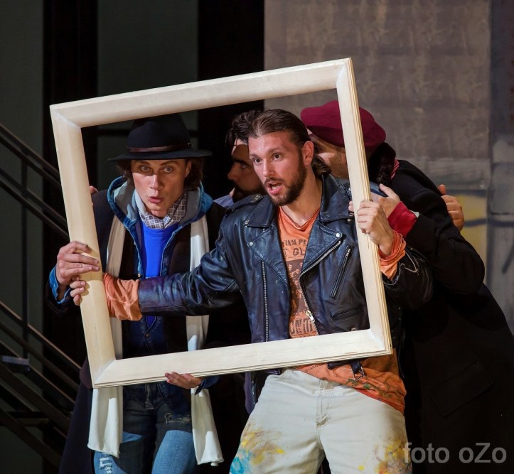 La bohème, actul I - Opera Națională Iași  - (c) Dușa Ozolin