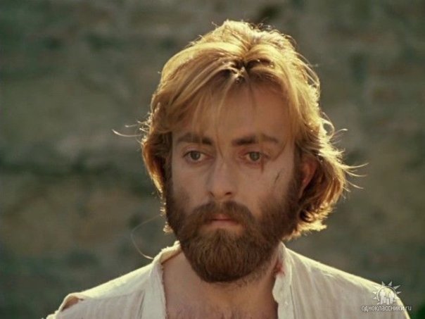 Actorul georgian Edisher Giorgobiani în rolul pictorului Sandro Baratelli din filmul 