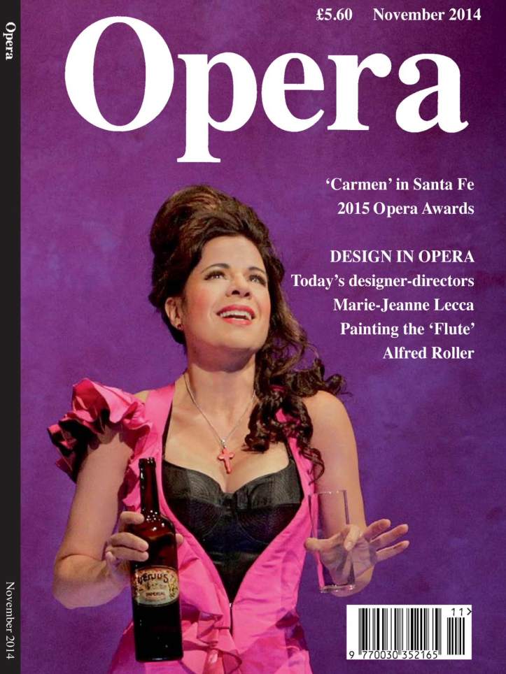 Opera Magazine, Noiembrie 2014