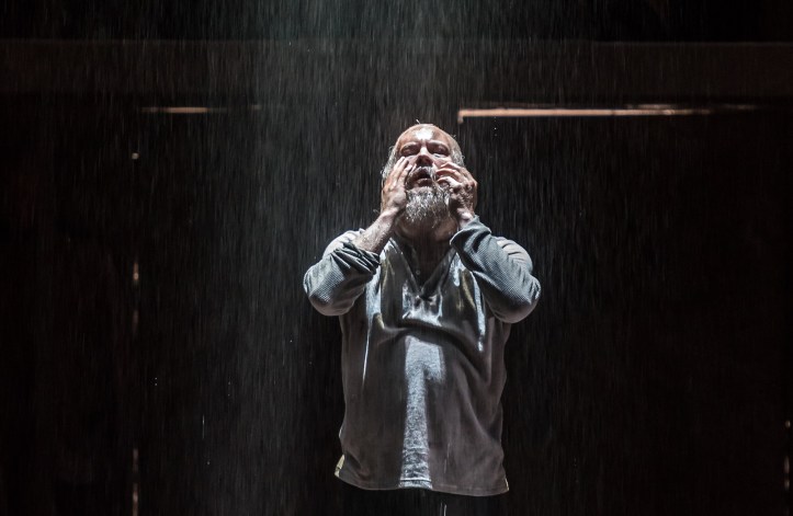 OEDIPE by Georges Enesco; Royal Opera House; Covent Garden; London, UK; 20 May 2016; Johan Reuter as Oedipe; Leo Hussain - Conductor; Àlex Ollé - Director; Valentina Carrasco - Associate Director; Alfons Flores - Set designer; Lluc Castells - Costume designer; Peter van Praet - Lighting designer; Photo: © ROH Photographer: CLIVE BARDA