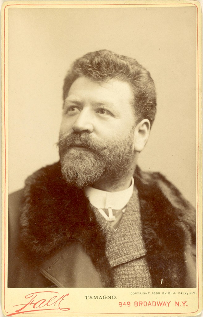 Tamagno, cu care Tina Scalea a cântat împreună într-un concert caritabil la Palermo