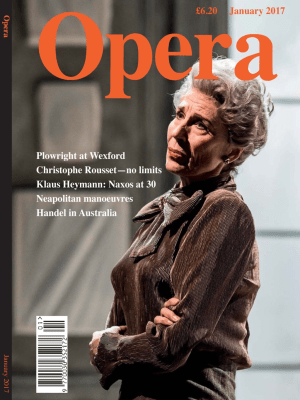 Opera, Ianuarie 2017